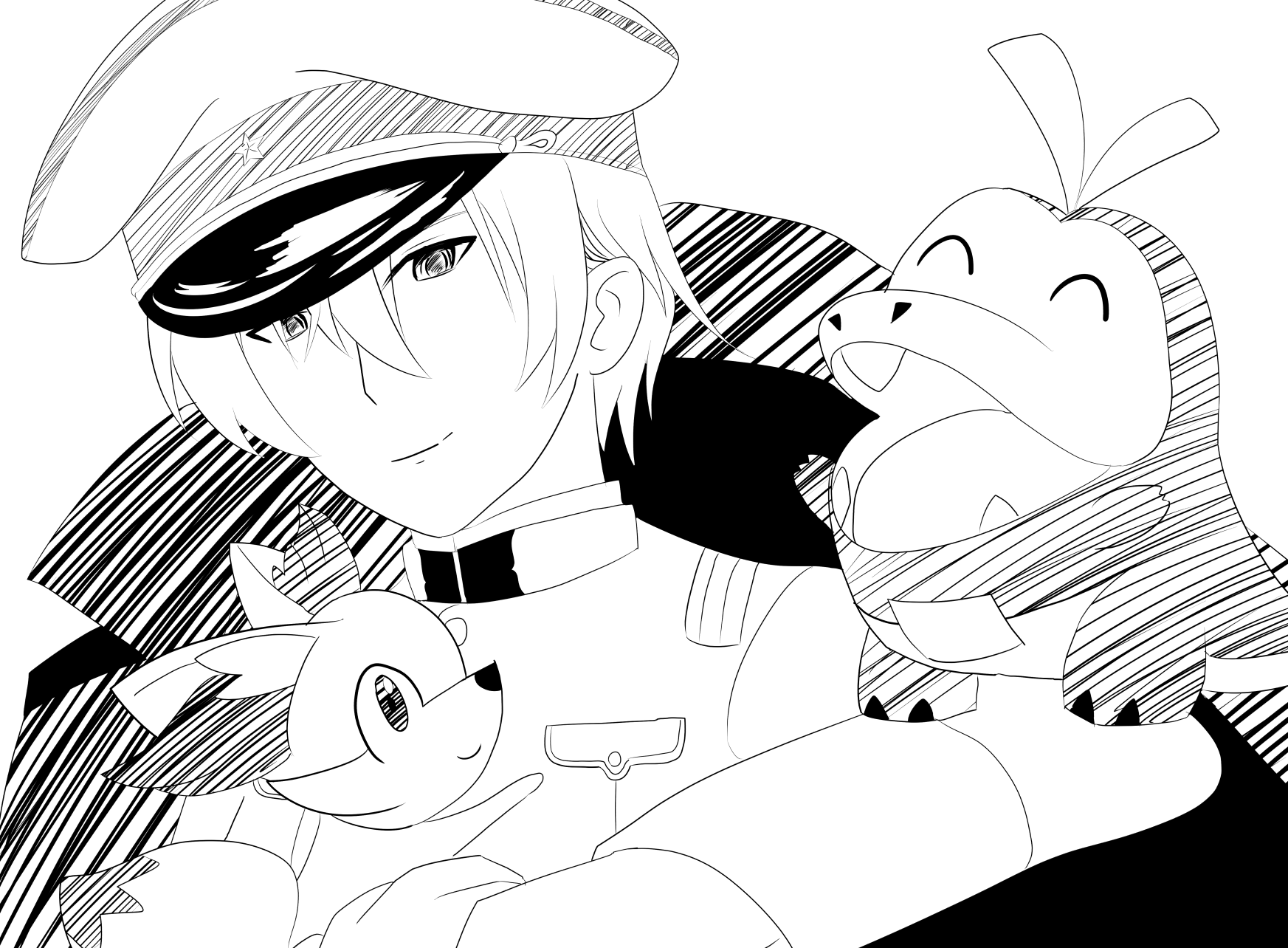 岩元胡堂、ホゲータ、フォッコ