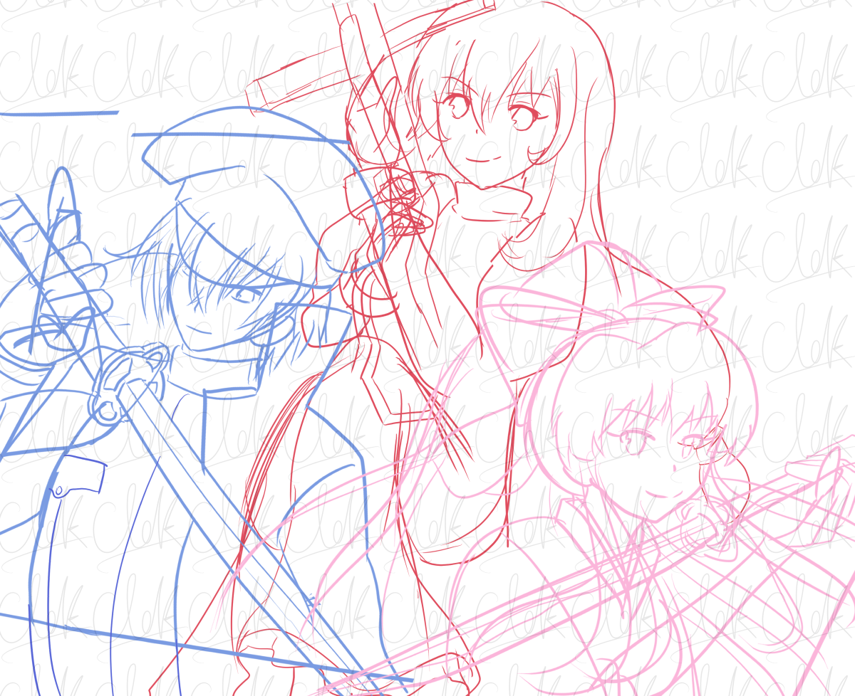 岩元胡堂、真宮寺さくら、エリカ・フォンティーヌ